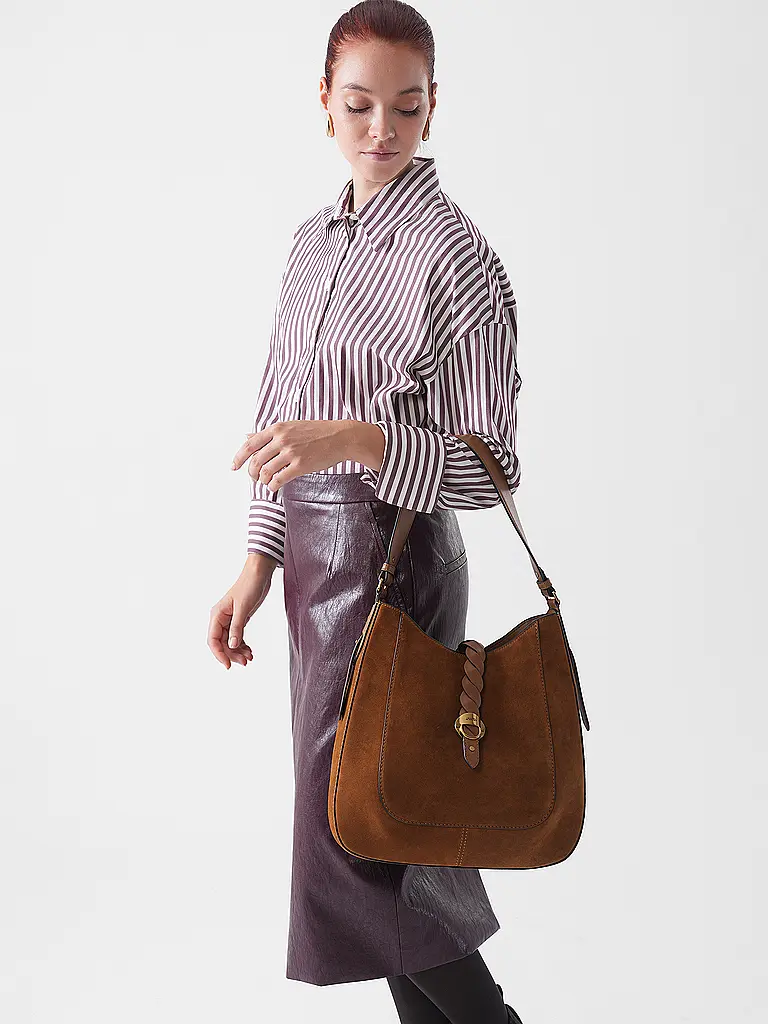 ISABEL MARANT | Sac en cuir - Shopper ALTAYA HOBO | Marron clair