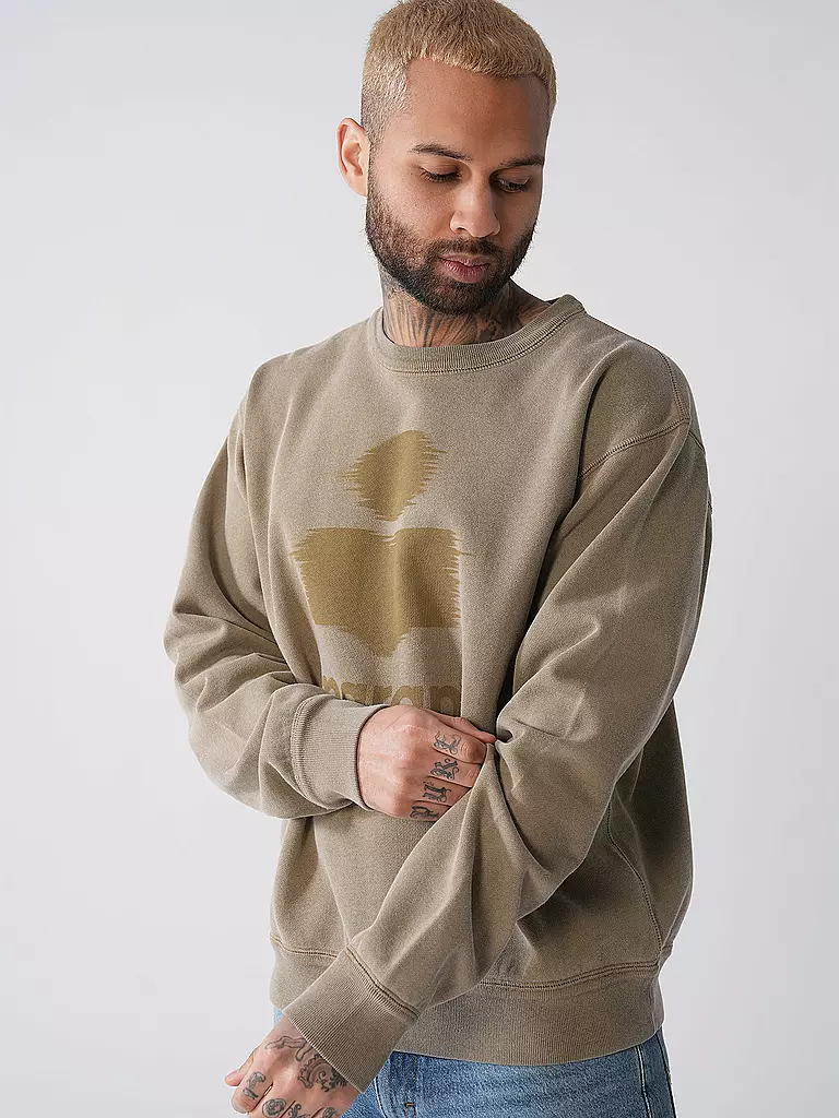 ISABEL MARANT | Sweater MIKOY | olive