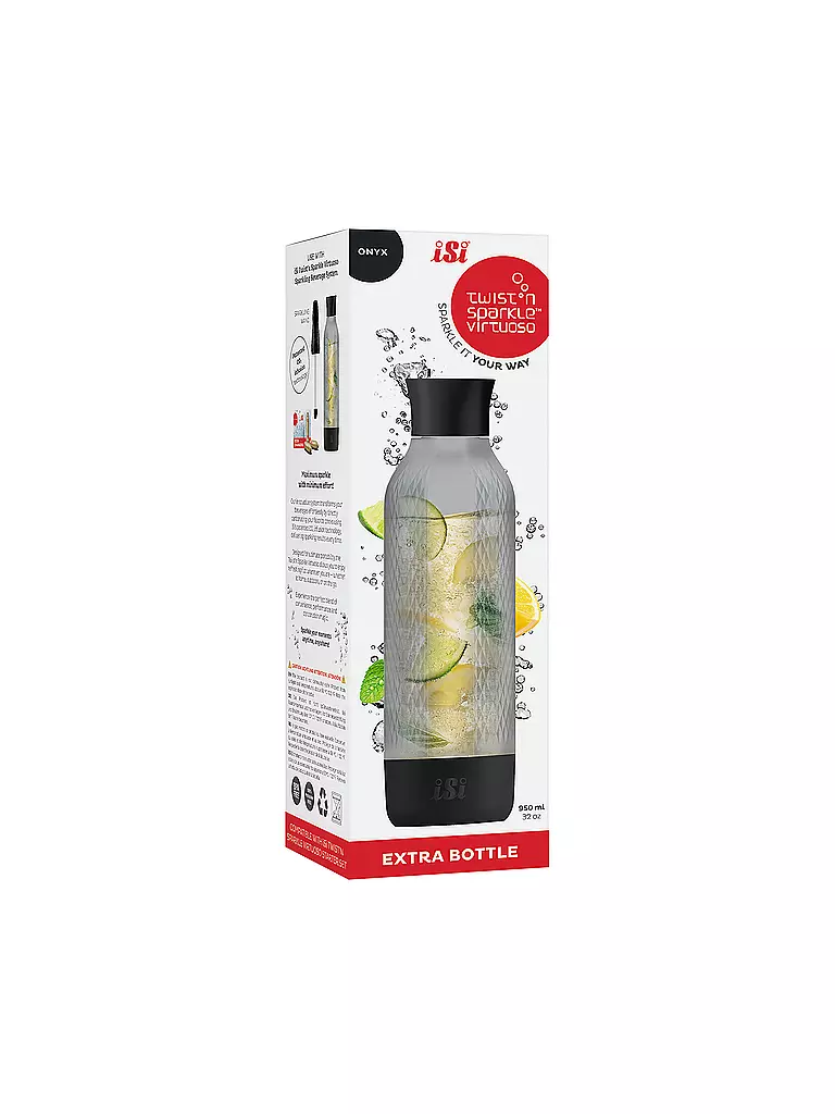 ISI | Bouteille TWIST'N SPARKLE VIRTUOSO 0,95l Grey | 