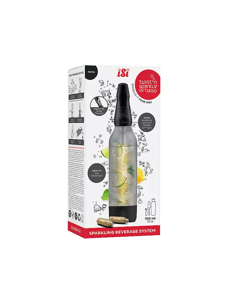 ISI | Kit de démarrage TWIST'N SPARKLE VIRTUOSO 0,95l Gris | 