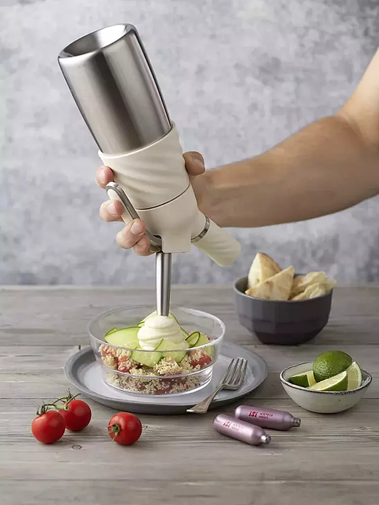 ISI | Siphon à Chantilly Creative Whip 0,25L Blanc Ivoire | Crème
