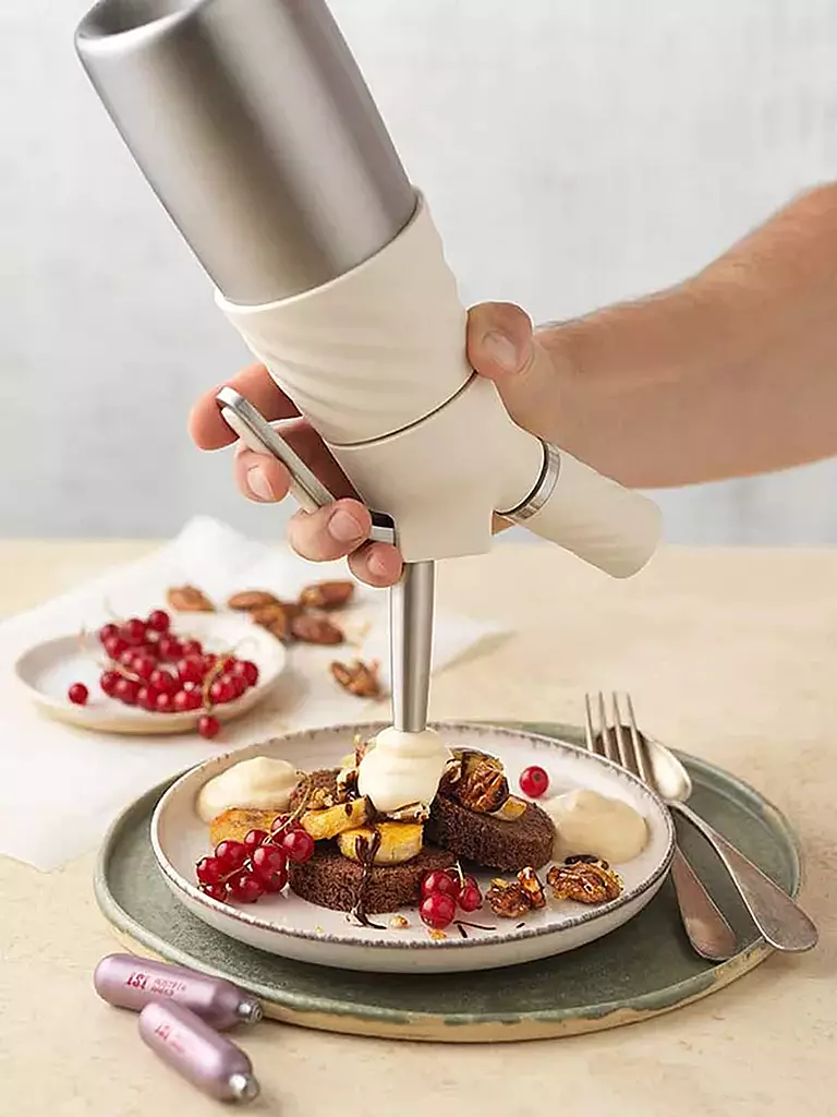 ISI | Siphon à Chantilly Creative Whip 0,25L Blanc Ivoire | Crème