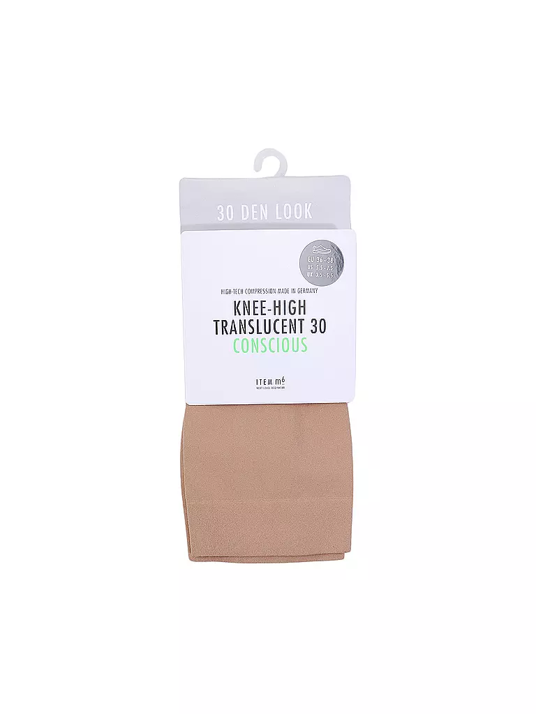ITEM M6 | Kniestrümpfe 30DEN CONSCIOUS | 