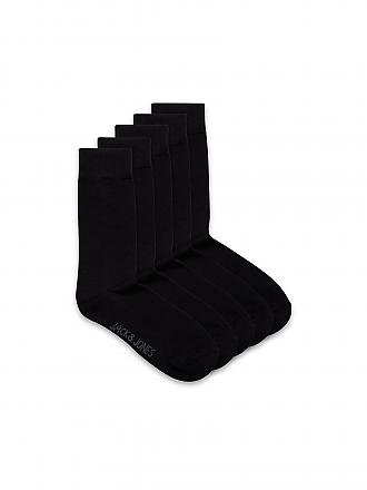 JACK & JONES | Chaussettes, lot de 5, JACJENS noir