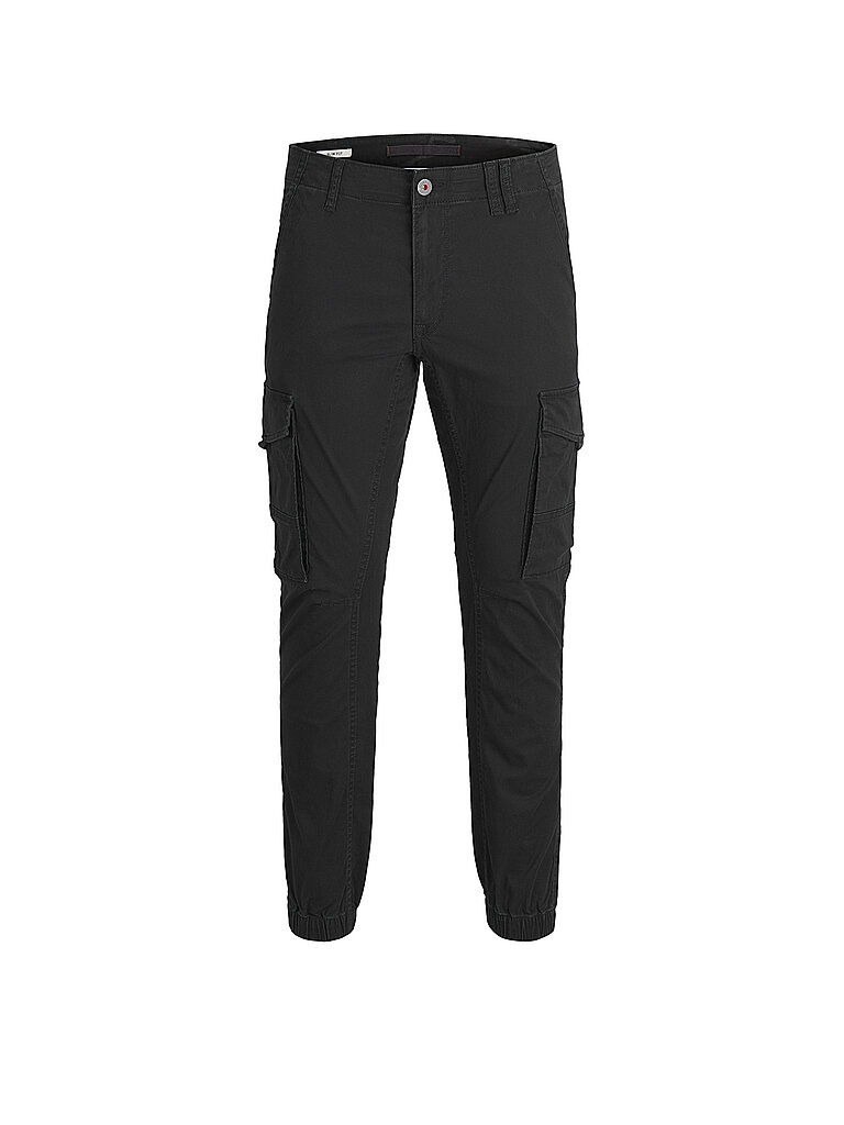 Pantalon cargo JJIPAUL JJFLAKE noir 30/L32