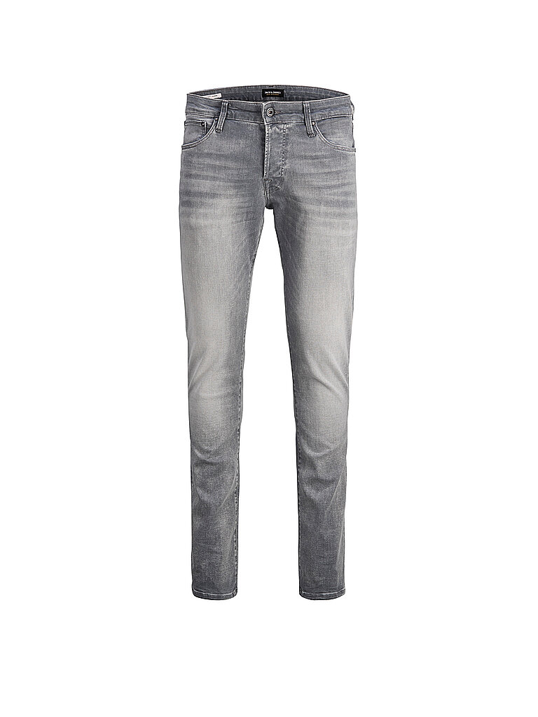 Jeans Slim Fit JJIGLENN JJICON gris 32/L34