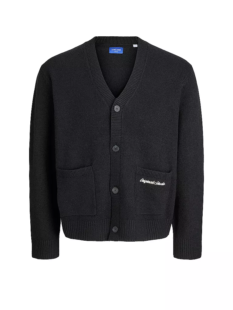 JACK & JONES | Cardigan JORNORREBRO | schwarz