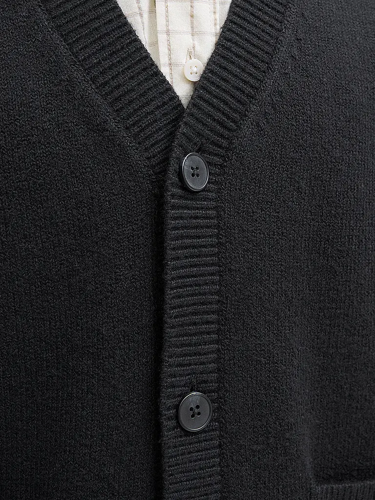 JACK & JONES | Cardigan JORNORREBRO | schwarz
