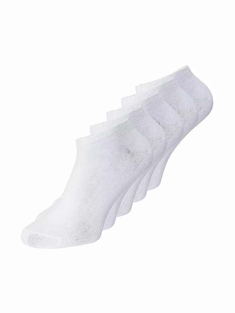 JACK & JONES | Chaussettes homme lot de 5 JACDONGO blanc | weiss