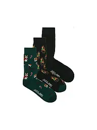 JACK & JONES | Chaussettes JACXMAS | Vert foncé