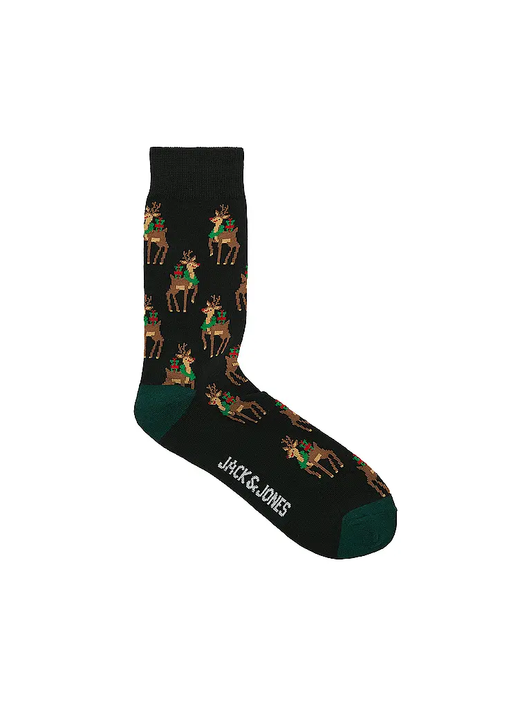 JACK & JONES | Chaussettes JACXMAS | Vert foncé