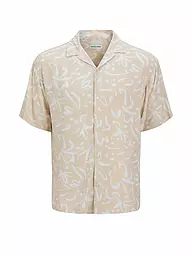JACK & JONES | Chemise coupe regular JJJEFF MONOCHROME | Beige