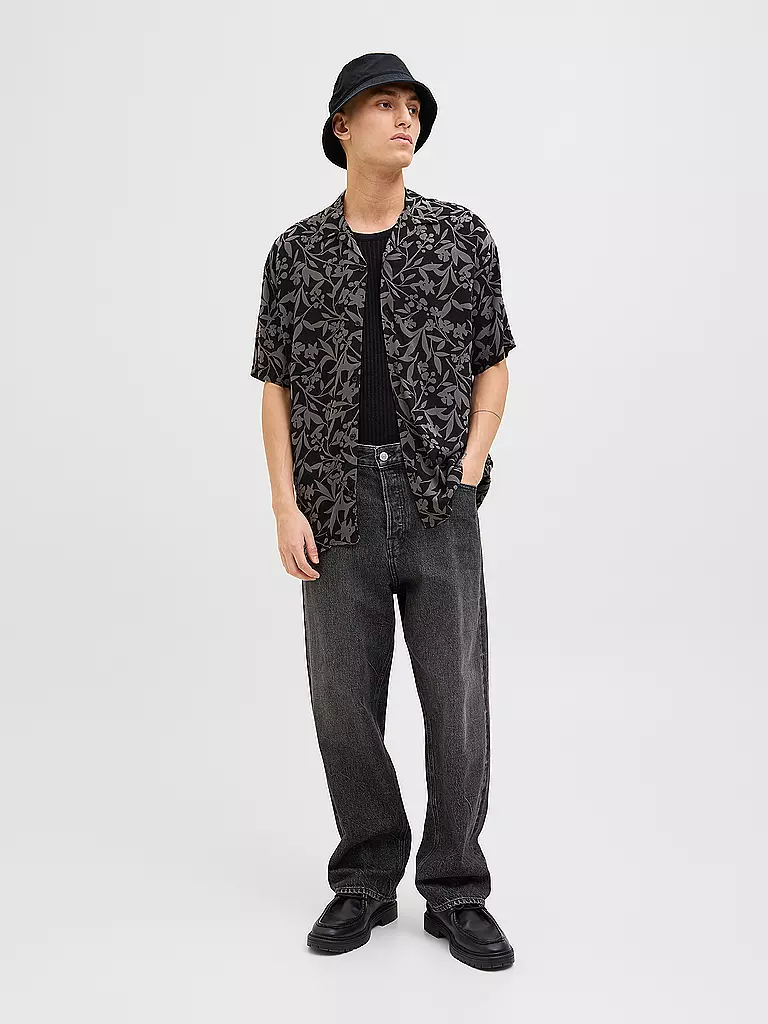 JACK & JONES | Chemise coupe regular JJJEFF MONOCHROME | grau