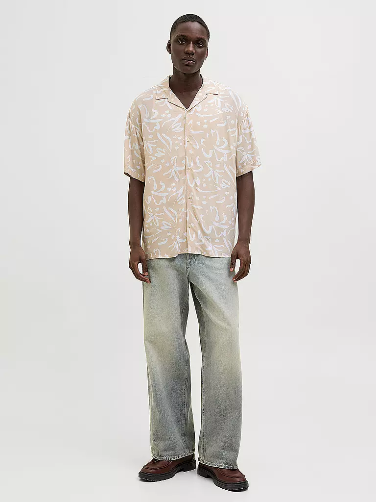 JACK & JONES | Chemise coupe regular JJJEFF MONOCHROME | beige