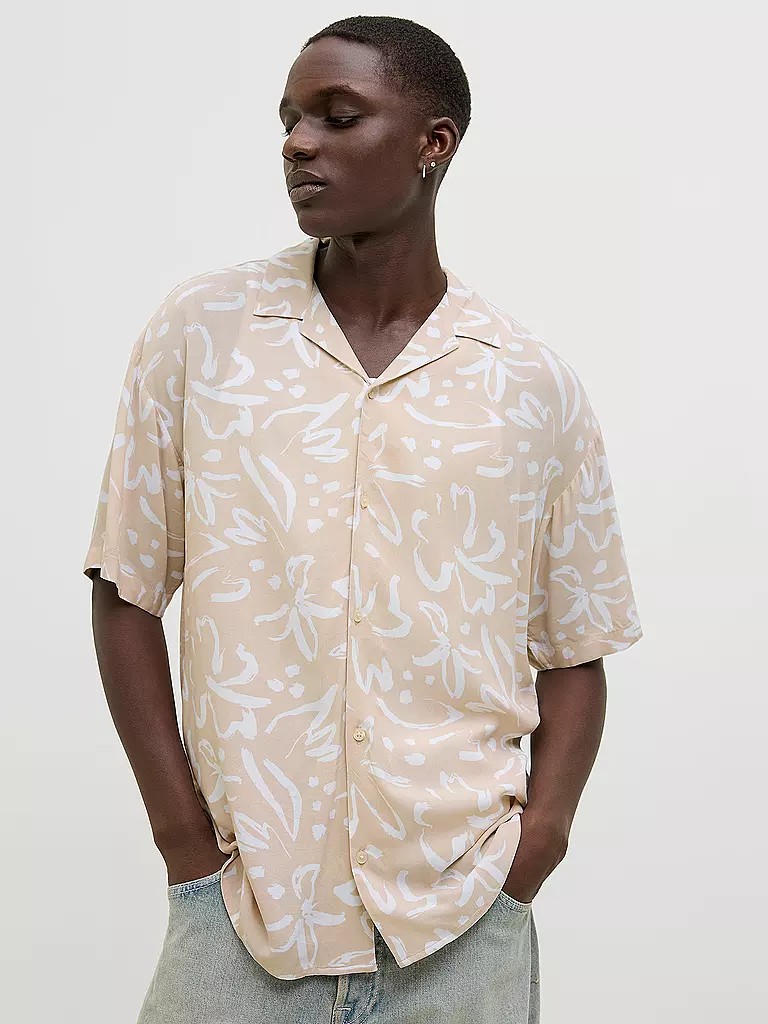 JACK & JONES | Chemise coupe regular JJJEFF MONOCHROME | beige