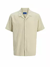JACK & JONES | Chemise coupe regular JOREASTER PATRAS | Beige