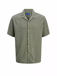 JACK & JONES | Chemise coupe regular JOREASTER PATRAS | Olive