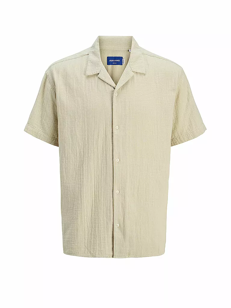 JACK & JONES | Chemise coupe regular JOREASTER PATRAS | beige