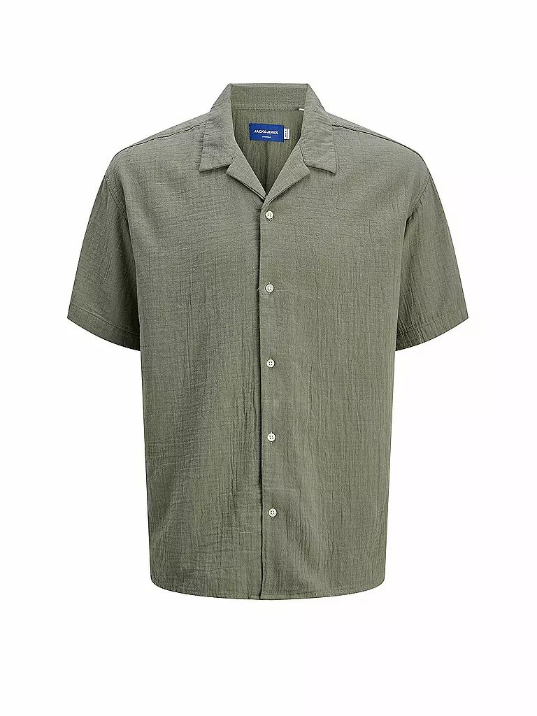 JACK & JONES | Chemise coupe regular JOREASTER PATRAS | olive