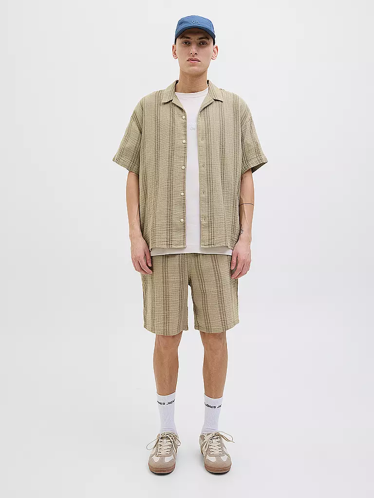 JACK & JONES | Chemise coupe regular JOREASTER PATRAS | camel