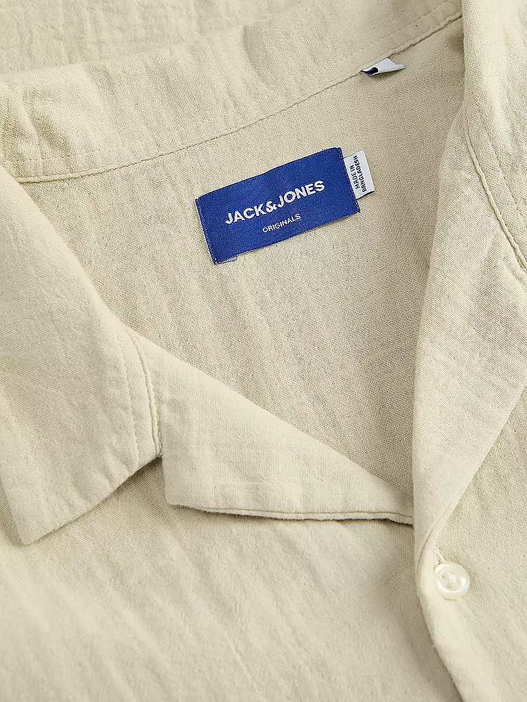 JACK & JONES | Chemise coupe regular JOREASTER PATRAS | beige