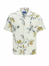 JACK & JONES | Chemise Regular Fit JORLUKE VARENNA | Crème