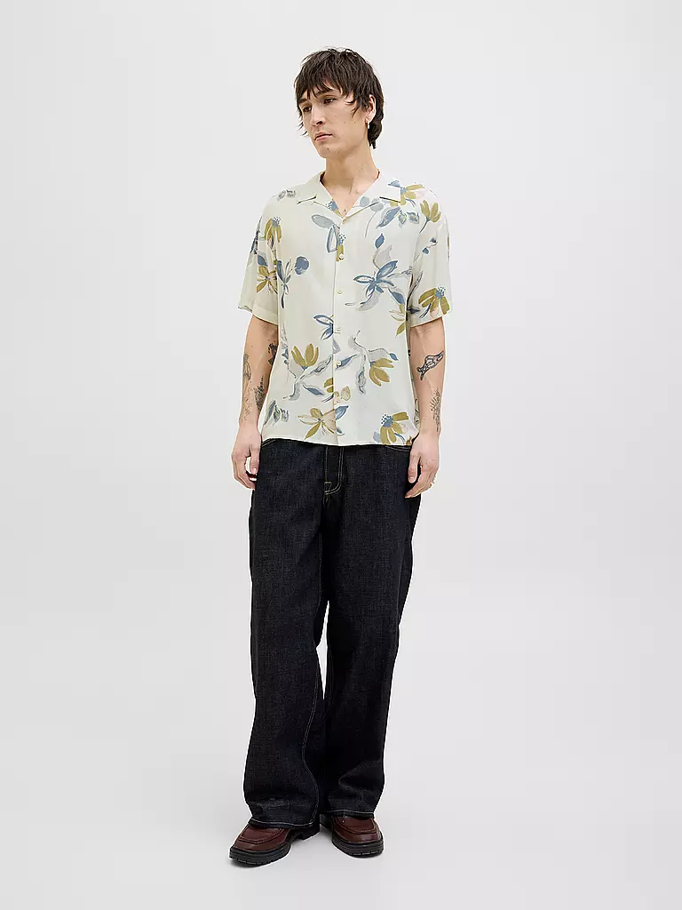 JACK & JONES | Chemise coupe regular JORLUKE VARENNA | creme