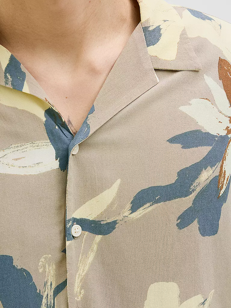 JACK & JONES | Chemise coupe regular JORLUKE VARENNA | beige