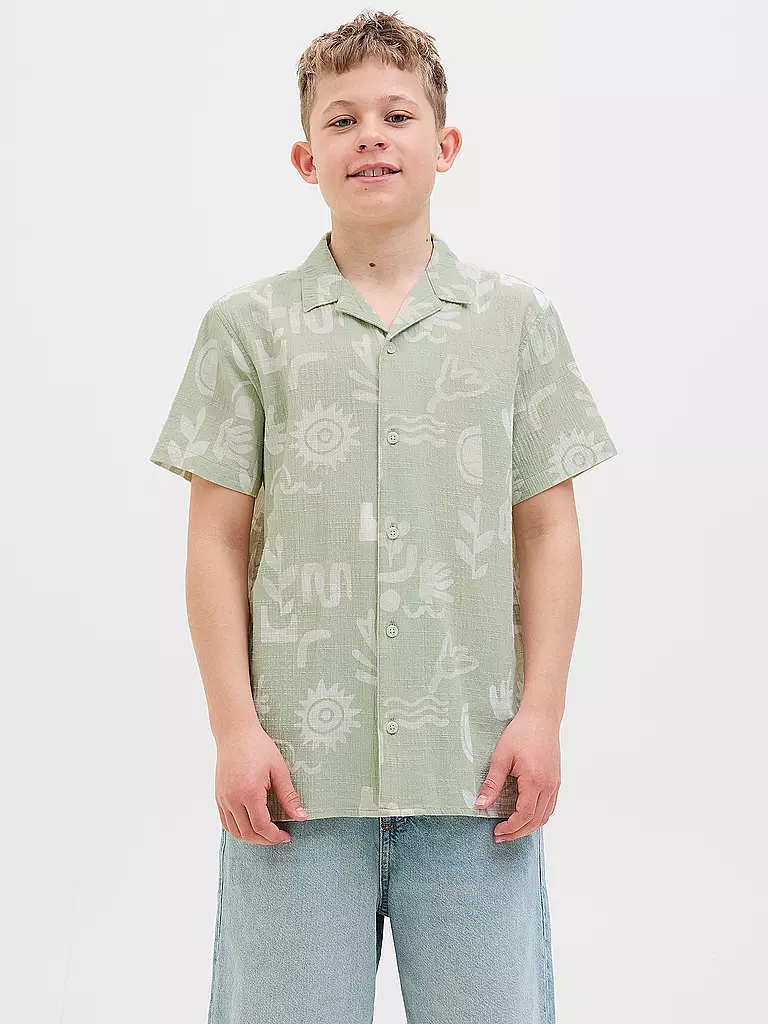 JACK & JONES | Chemise garçon JORLUKE CRINKLE | 