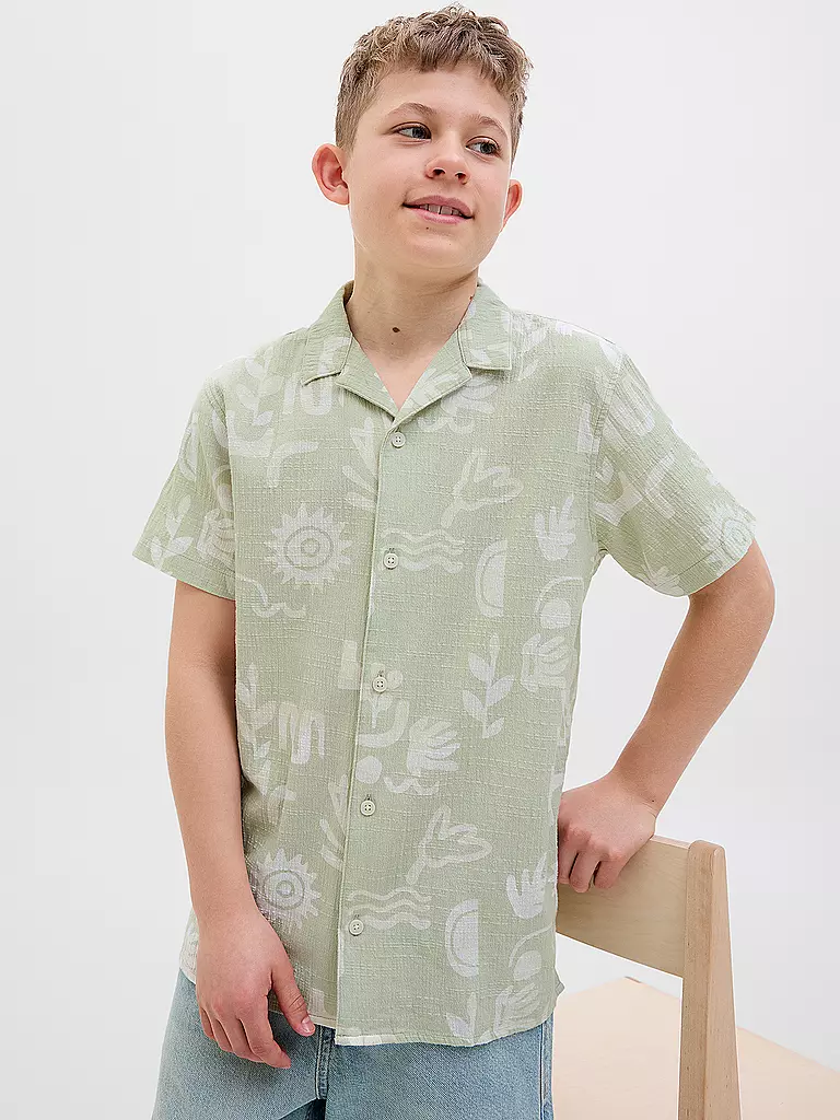 JACK & JONES | Chemise garçon JORLUKE CRINKLE | 