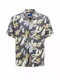 JACK & JONES | Chemise Regular Fit JORLUKE VARENNA | Gris