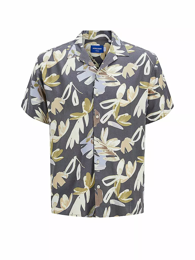 JACK & JONES | Chemise Regular Fit JORLUKE VARENNA | grau