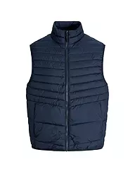 JACK & JONES | Gilet matelassé JJESTATE | Bleu foncé