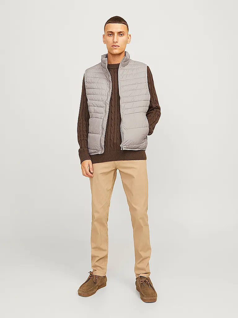 JACK & JONES | Gilet matelassé JJESTATE | creme