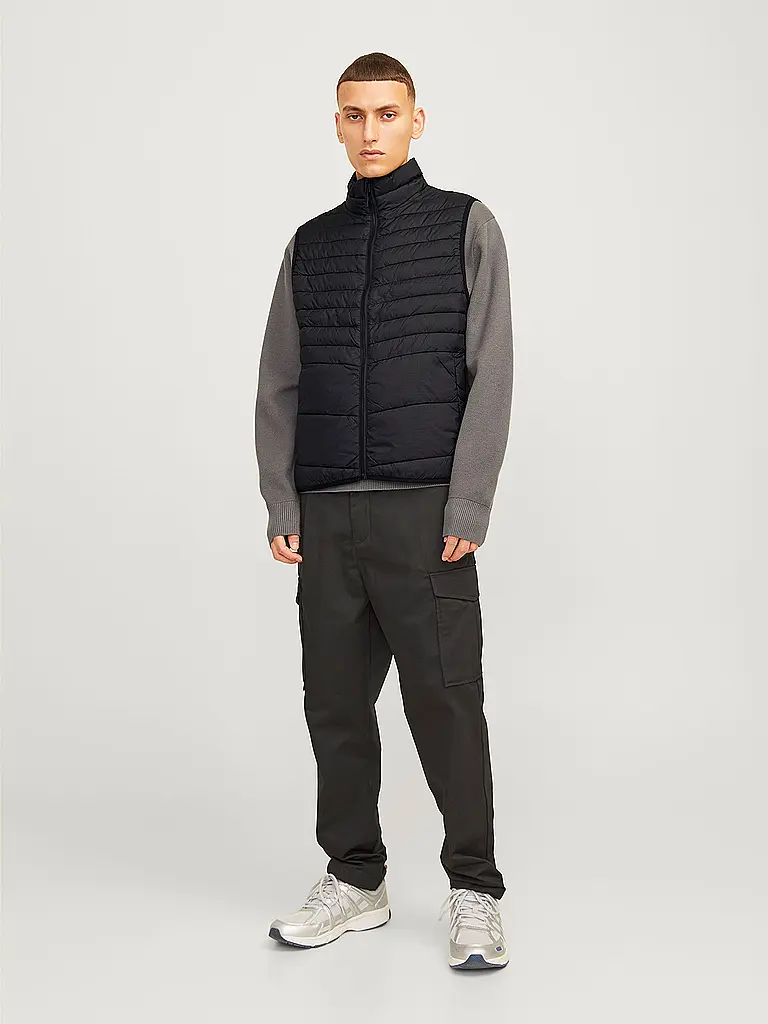 JACK & JONES | Gilet matelassé JJESTATE | schwarz