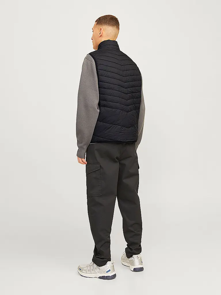 JACK & JONES | Gilet matelassé JJESTATE | schwarz