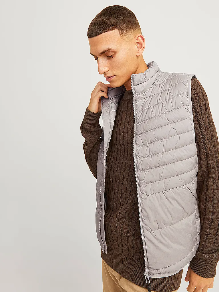 JACK & JONES | Gilet matelassé JJESTATE | creme