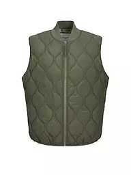 JACK & JONES | Gilet matelassé JJKODA | Olive