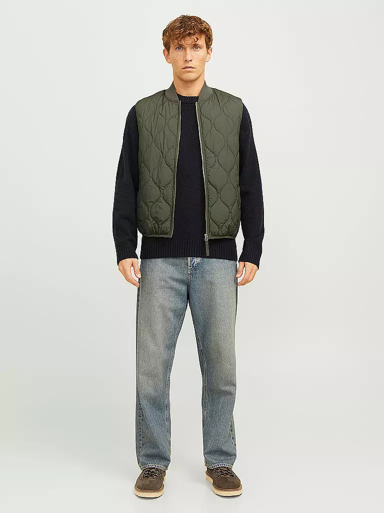 JACK & JONES | Gilet matelassé JJKODA | olive