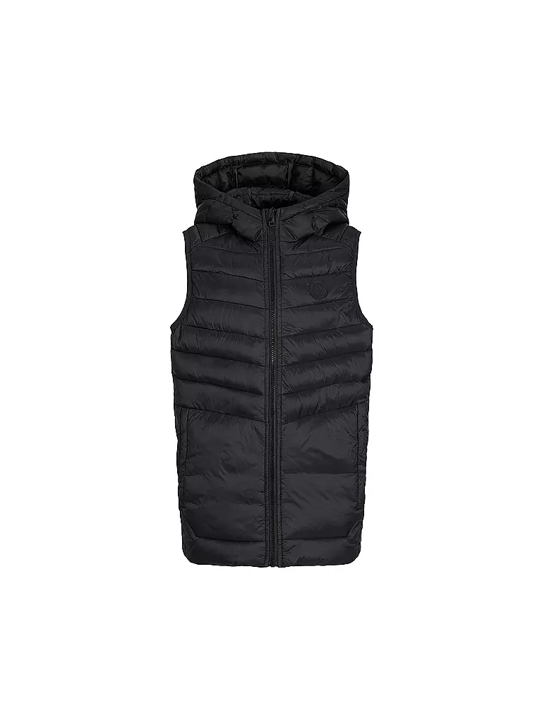 JACK & JONES | Gilet matelassé pour garçon JJESPRINT PUFFER | schwarz