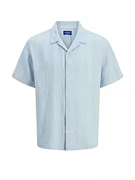 JACK & JONES | Chemise coupe regular JOREASTER PATRAS | Bleu clair