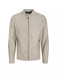 JACK & JONES | Jacke in Lederoptik JJEROCKY | Beige