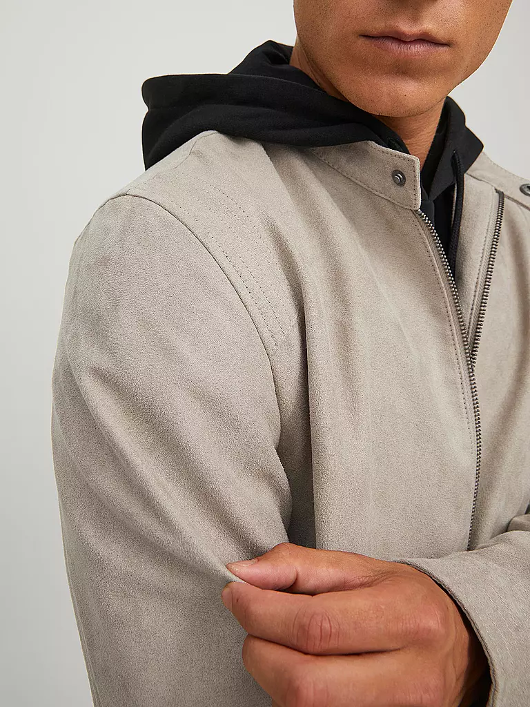 JACK & JONES | Jacke in Lederoptik JJEROCKY | Beige