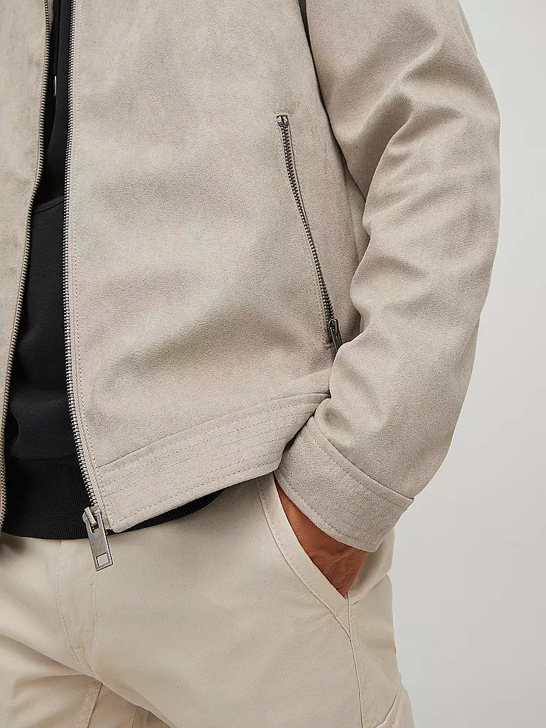 JACK & JONES | Jacke in Lederoptik JJEROCKY | Beige