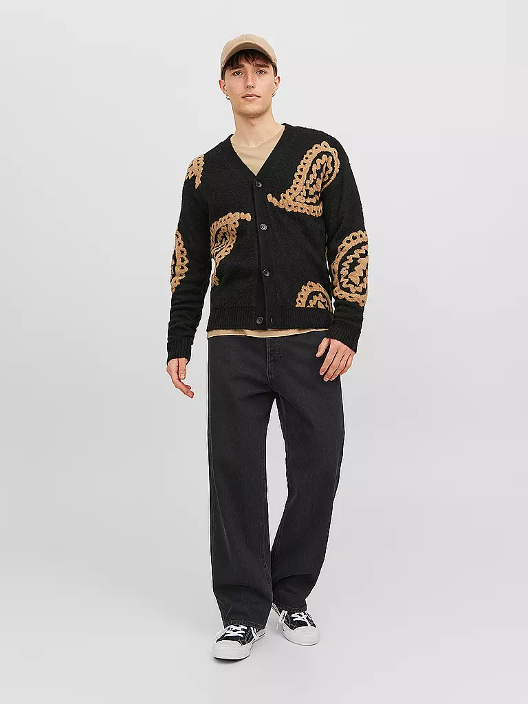 JACK & JONES | Jeans Baggy Fit JJIALEX JJORIGINAL | Noir