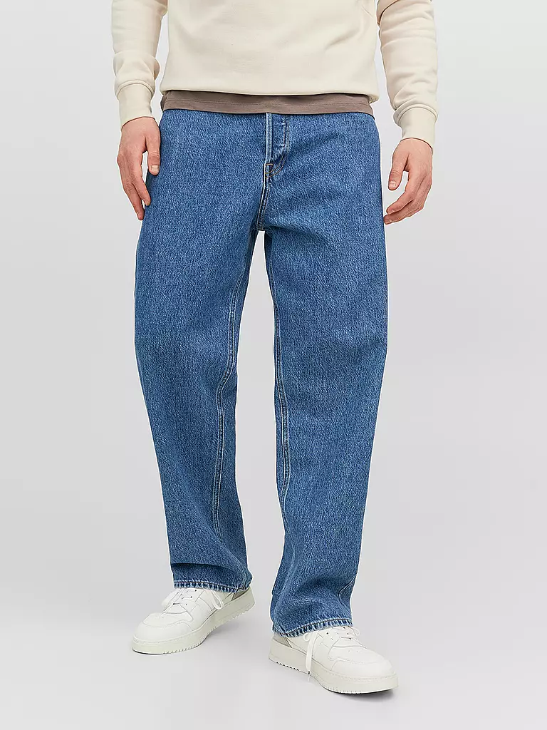 JACK & JONES | Jeans Baggy Fit JJIALEX JJORIGINAL | Bleu