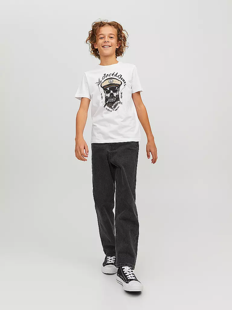 JACK & JONES | Jeans garçon coupe décontractée JJICHRIS | schwarz