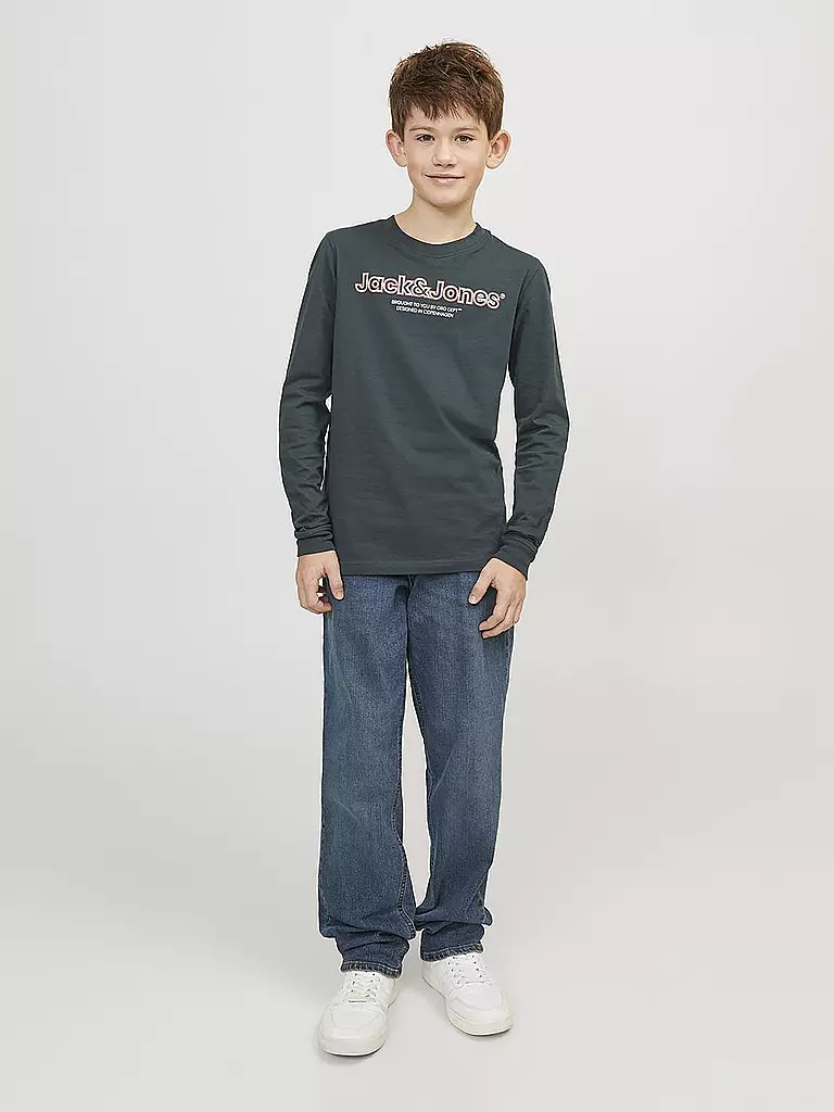 JACK & JONES | Jeans garçon coupe droite JJICLARK JJORIGINAL | blau