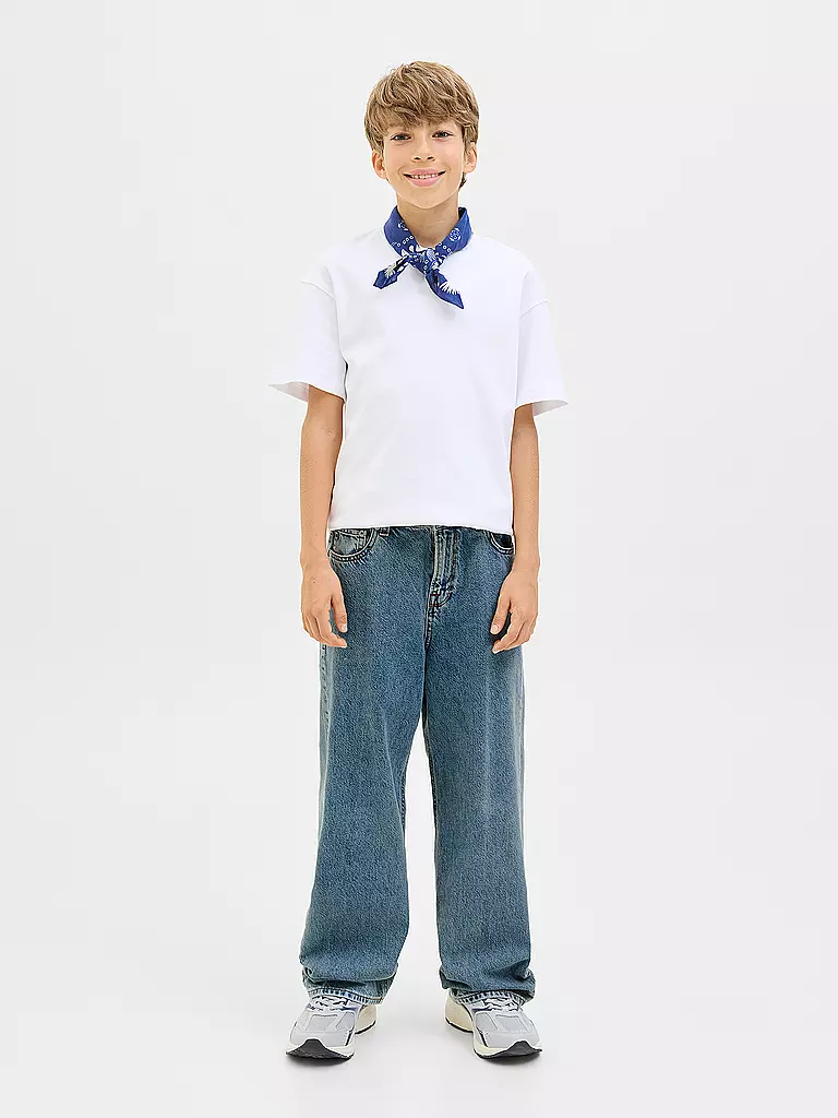 JACK & JONES | Jeans garçon coupe fuselée JJIALEX JJORIGINAL | blau