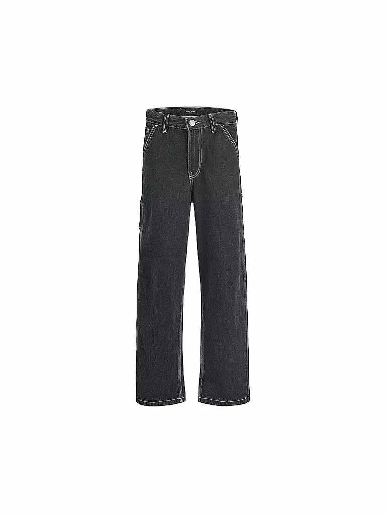 JACK & JONES | Jeans garçon coupe fuselée JJIALEX | Noir